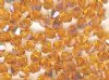 25 Topaz AB 4mm Bicone Swarovski